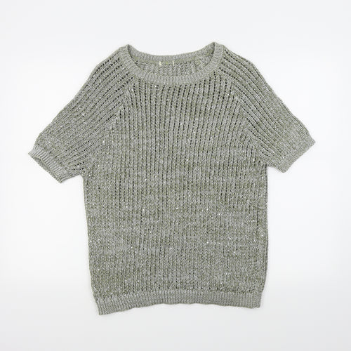 River Island Womens Grey   Vest Jumper Size 10