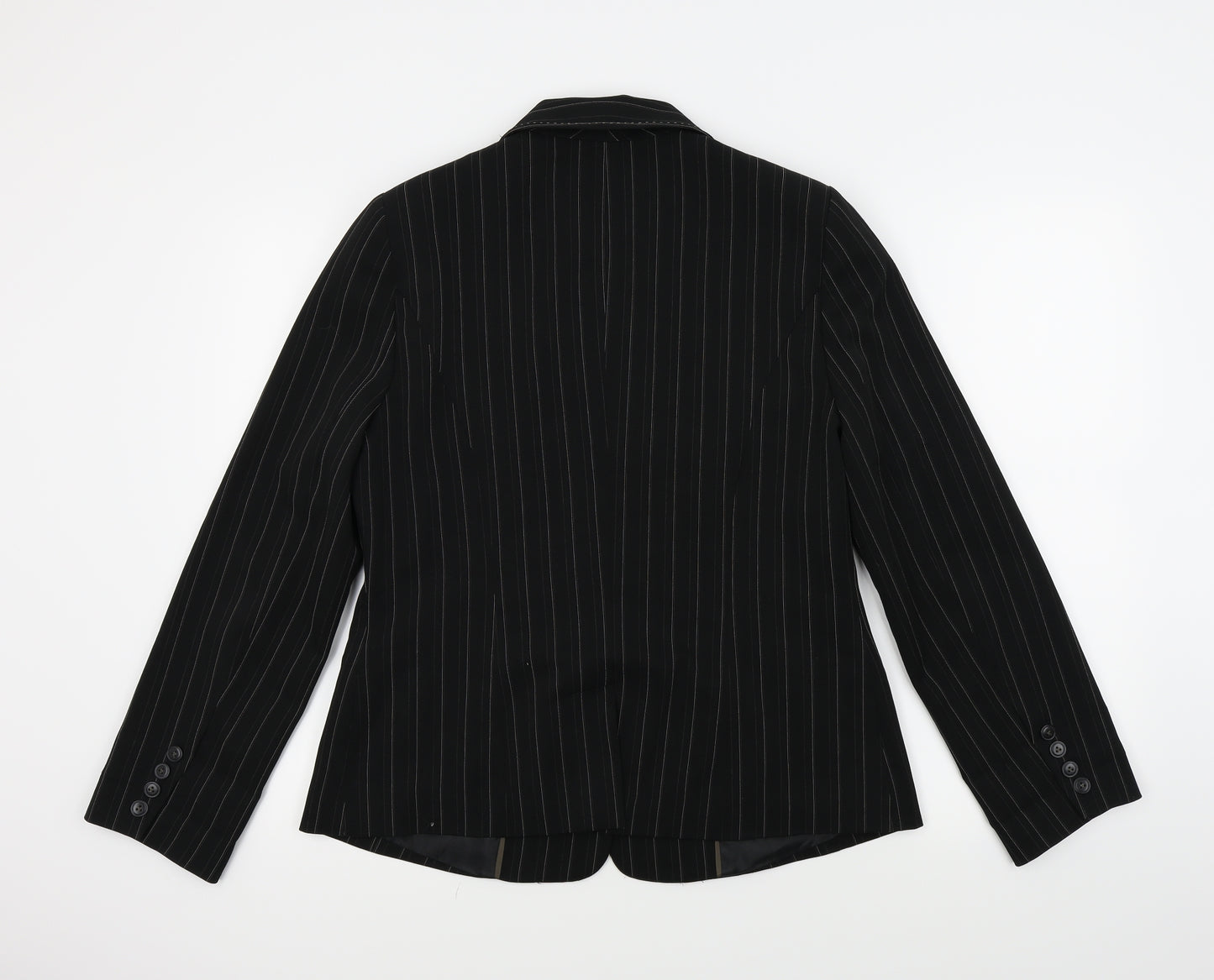 E-vie Womens Black   Jacket Suit Jacket Size 14