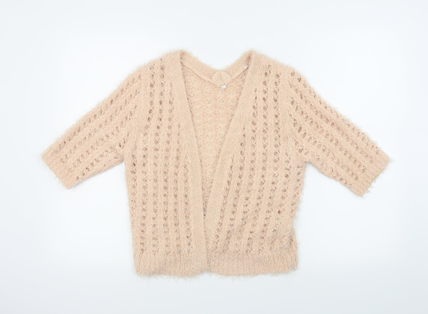 Anthology Womens Pink   Cardigan Jumper Size 12  - Open front