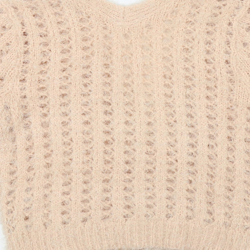 Anthology Womens Pink   Cardigan Jumper Size 12  - Open front