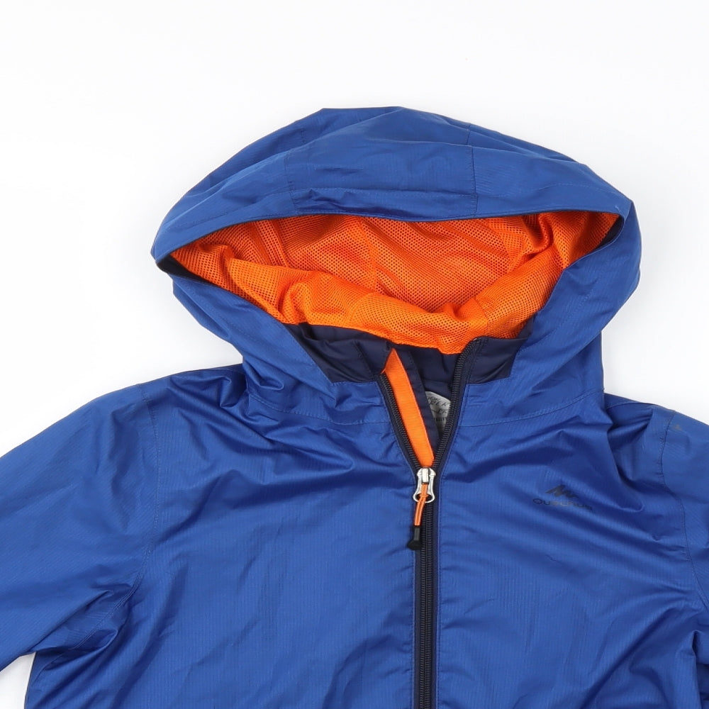 DECATHLON Boys Multicoloured   Rain Coat Coat Size 10-11 Years