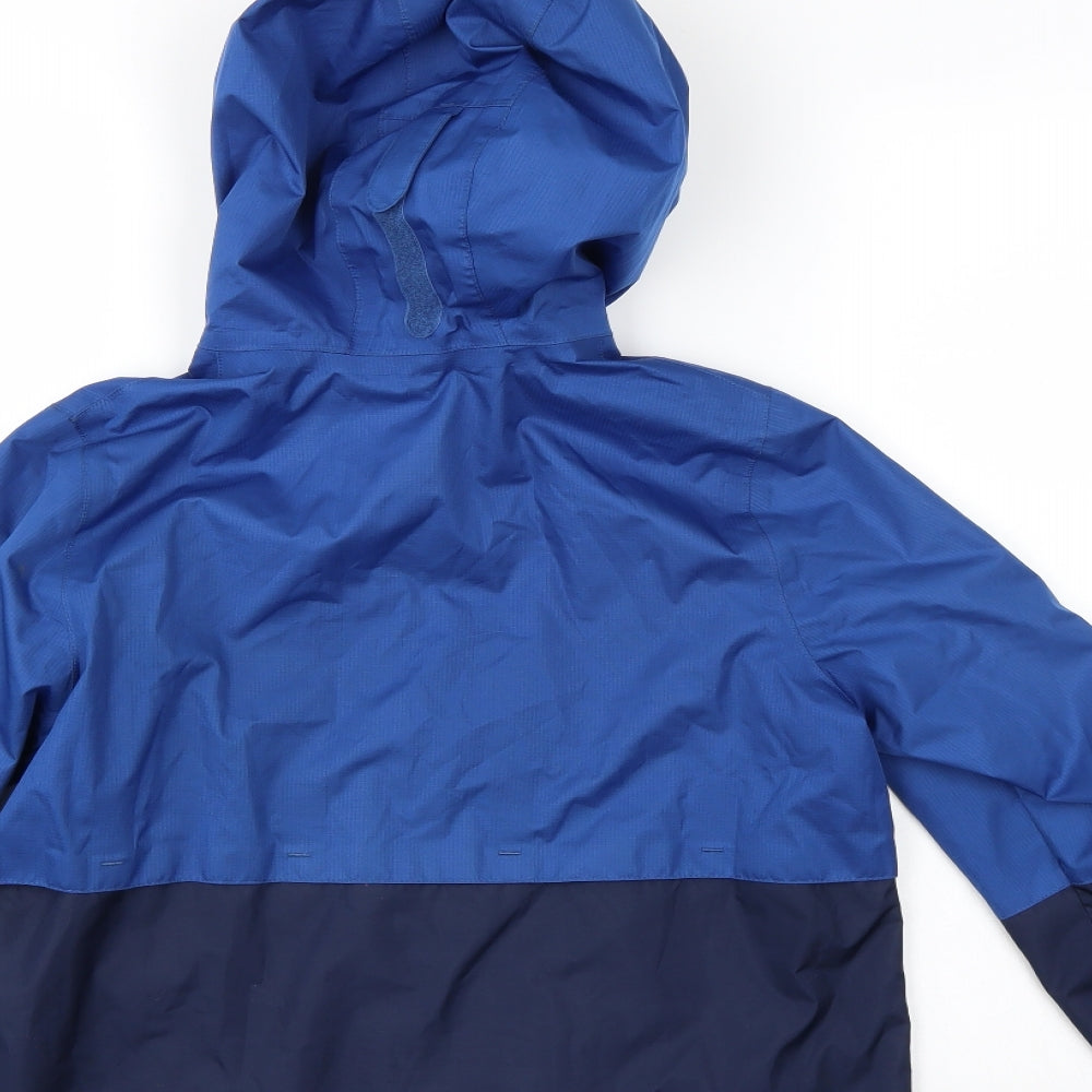 DECATHLON Boys Multicoloured   Rain Coat Coat Size 10-11 Years