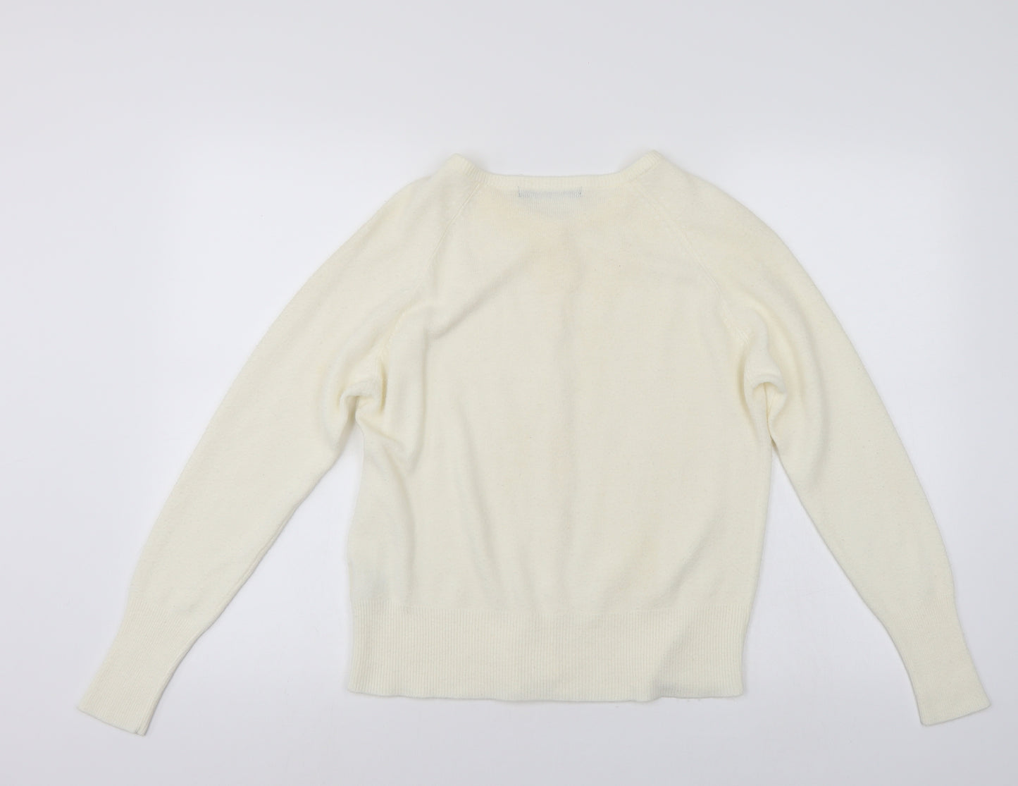 Originals Womens White   Cardigan Jumper