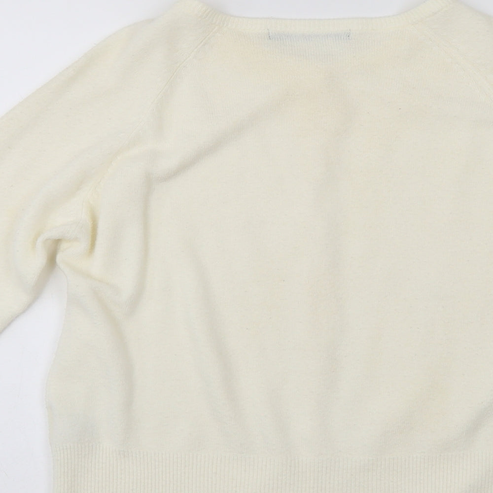 Originals Womens White   Cardigan Jumper