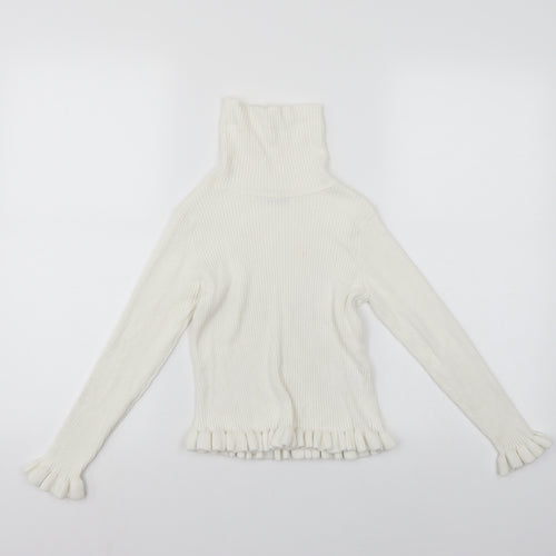 i love girlswear  Girls White   Pullover Jumper Size 9 Years