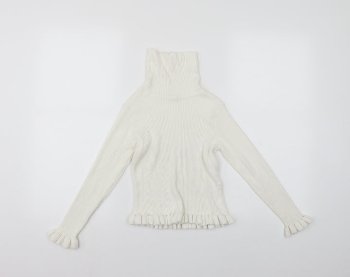i love girlswear  Girls White   Pullover Jumper Size 9 Years