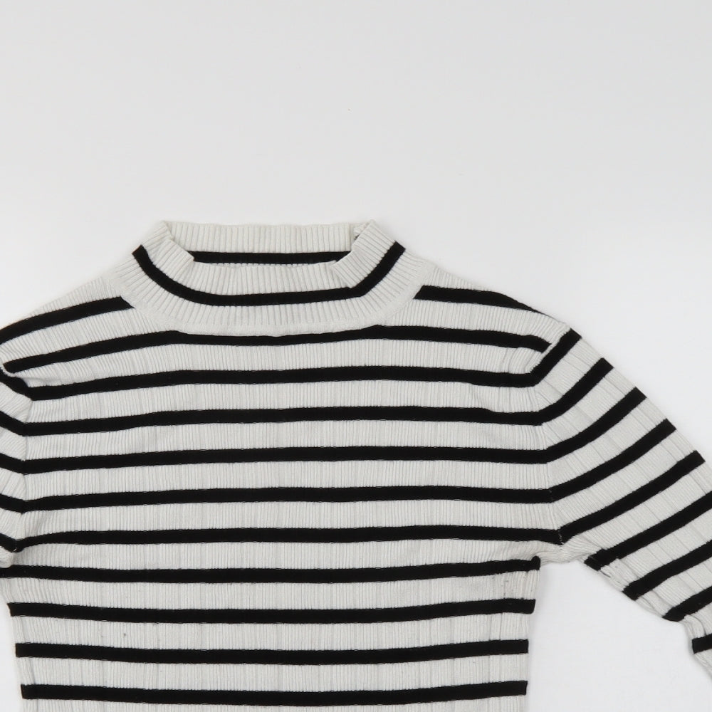 Atmosphere Womens Multicoloured Striped  Pullover Jumper Size 16