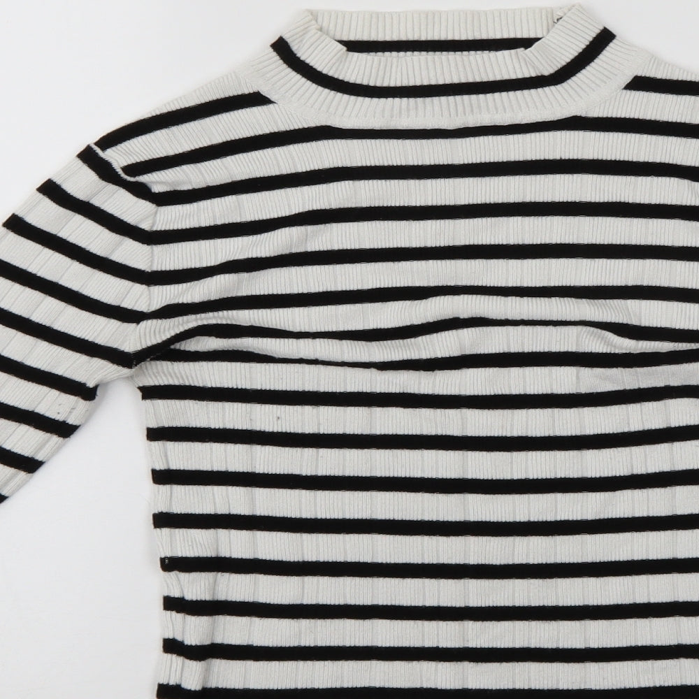 Atmosphere Womens Multicoloured Striped  Pullover Jumper Size 16