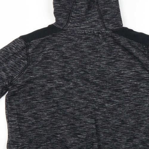 F7F Boys Black   Full Zip Hoodie Size 12-13 Years