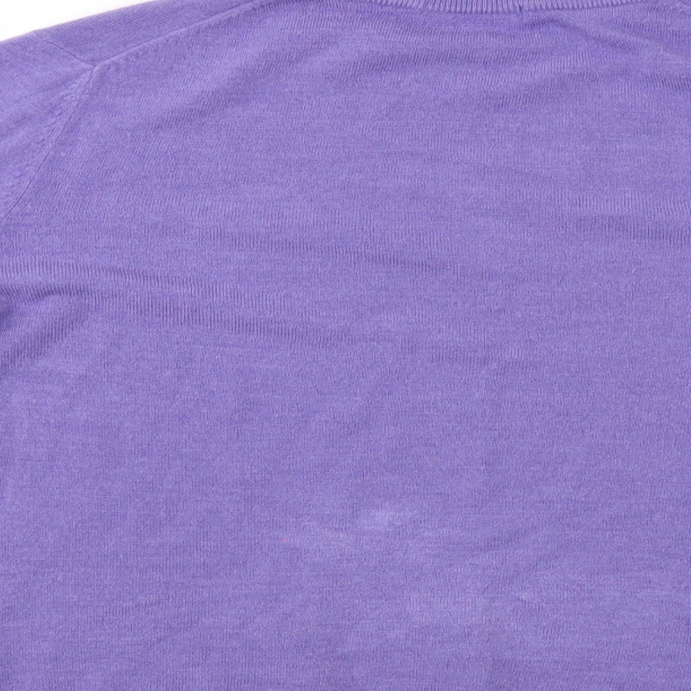 M&S Womens Purple   Pullover Jumper Size 16