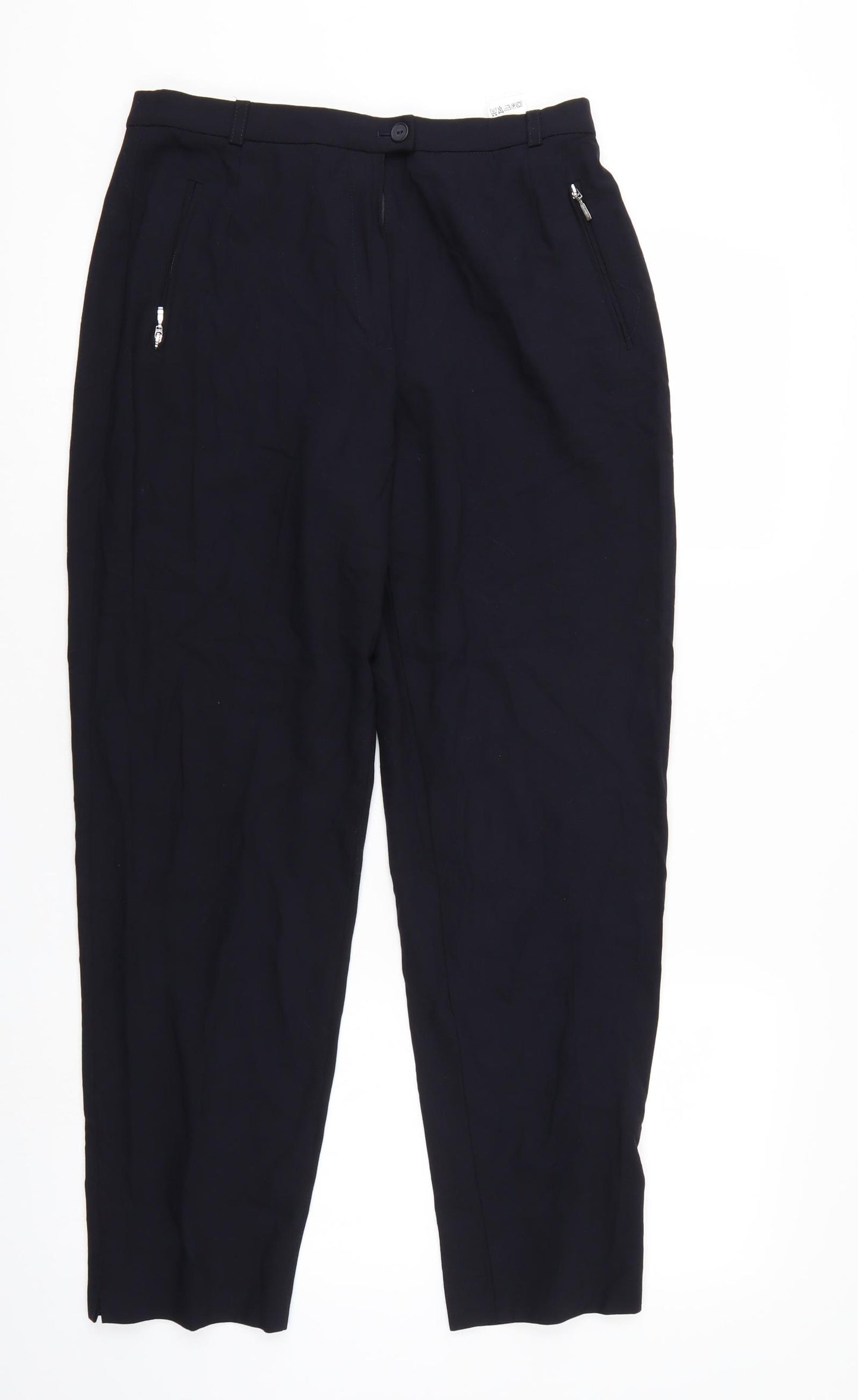 Marks and Spencer Womens Blue   Trousers  Size 12 L27 in