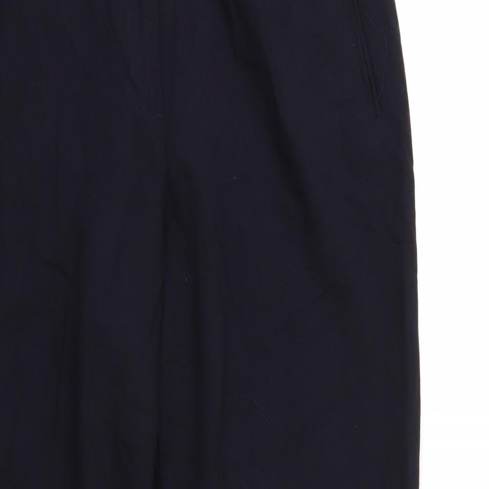 Marks and Spencer Womens Blue   Trousers  Size 12 L27 in