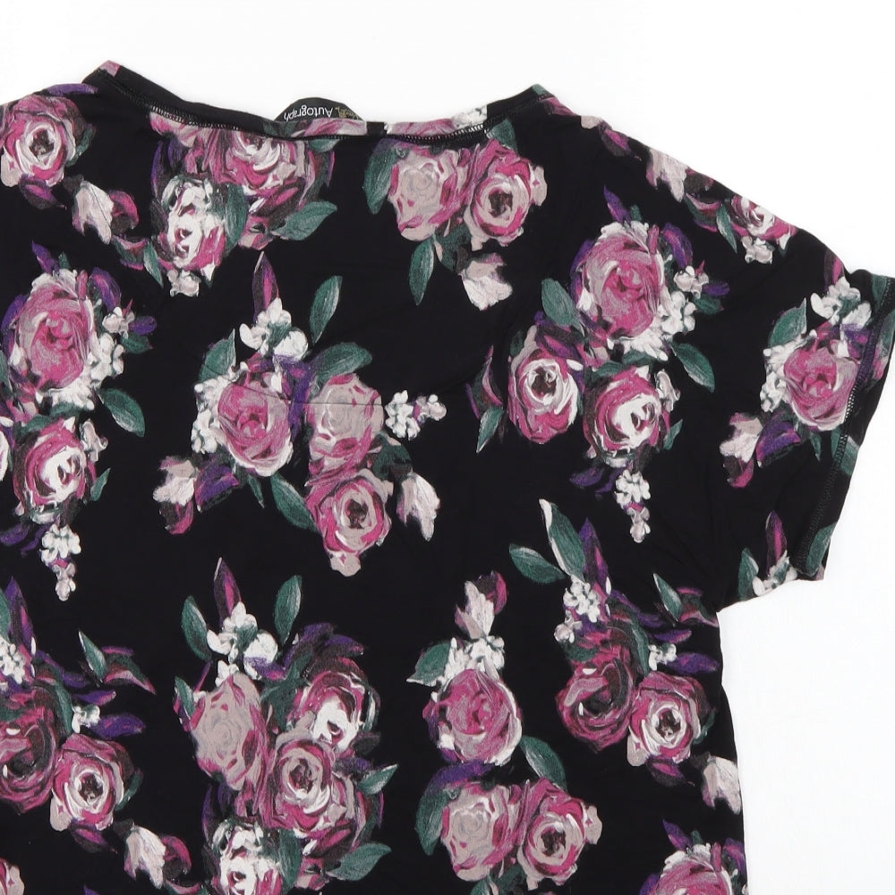 Autograph Womens Multicoloured Floral  Basic Blouse Size 12
