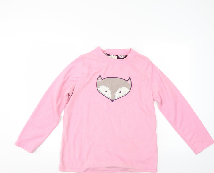 love to lounge Womens Pink Pullover Sweatshirt Size S