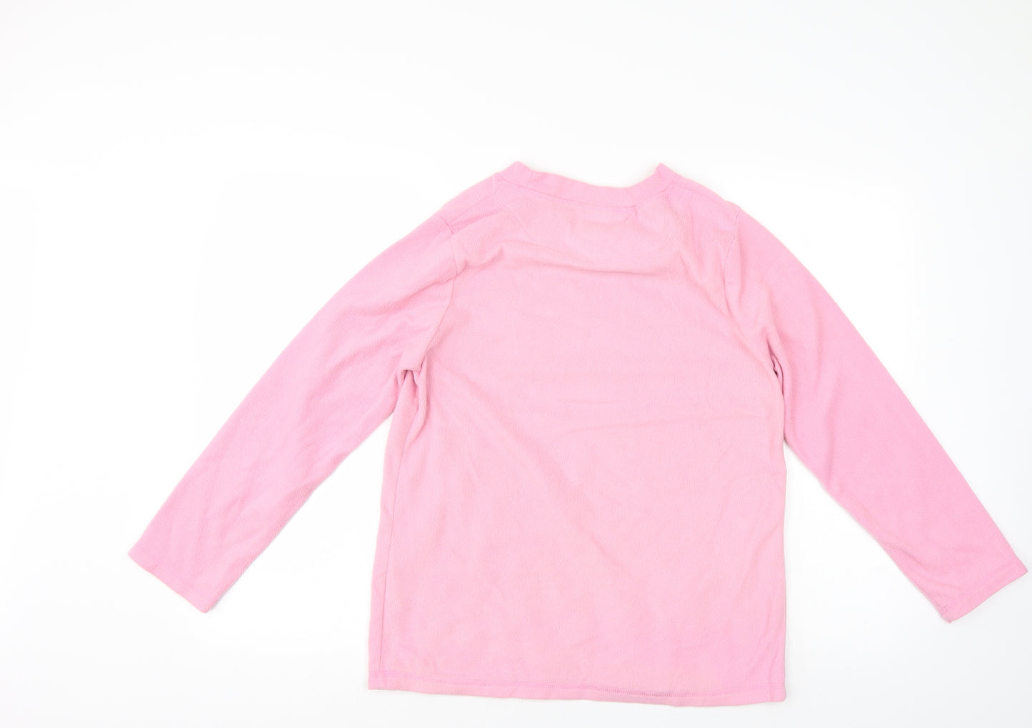 love to lounge Womens Pink   Pullover Sweatshirt Size S
