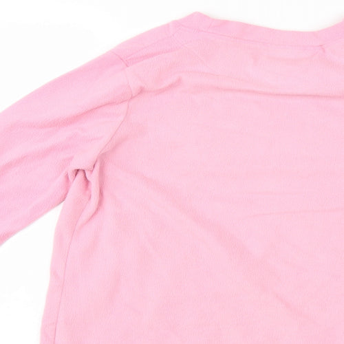 love to lounge Womens Pink   Pullover Sweatshirt Size S