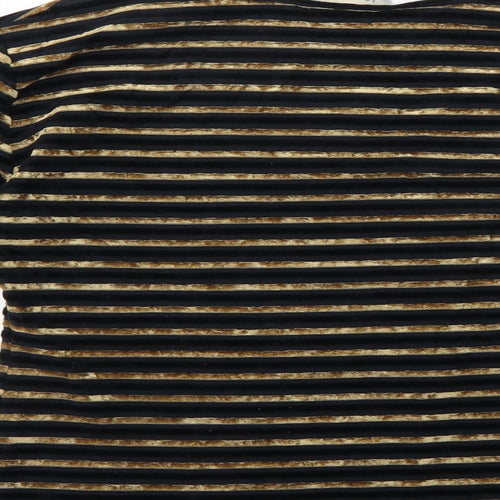Monsoon Womens Multicoloured Striped  Pullover Jumper Size 16