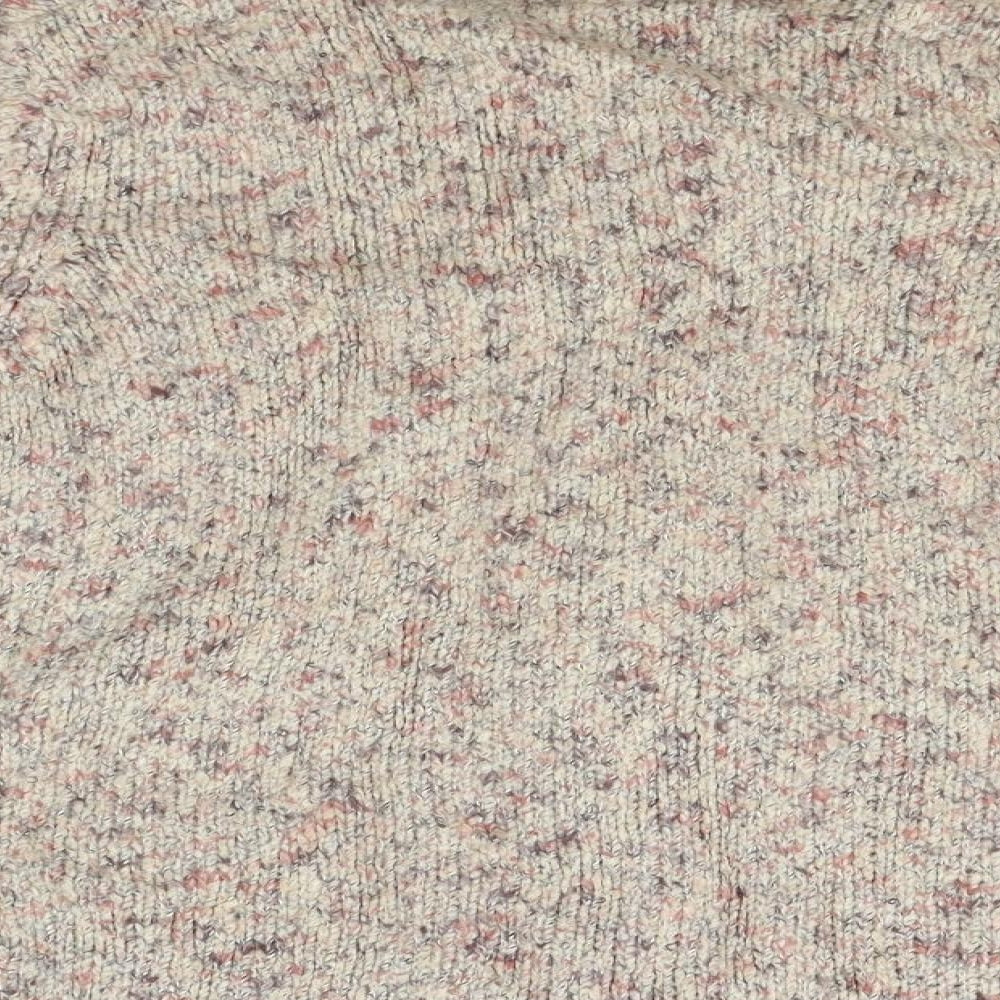 BHS Womens Beige  Knit Cardigan Jumper Size 14  - Button up