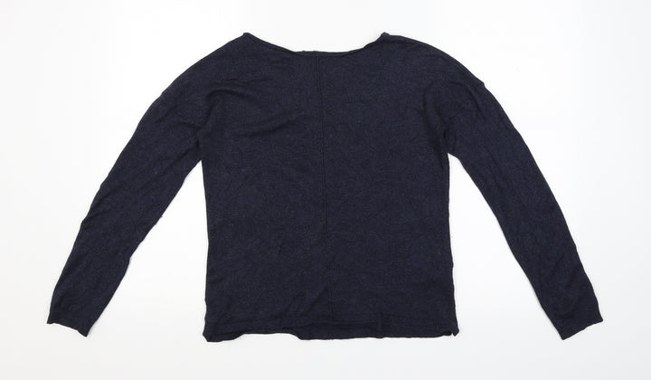 Atmosphere Womens Blue Knit Pullover Jumper Size 12