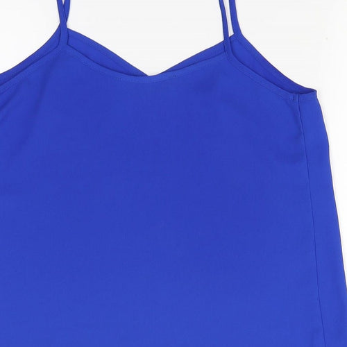 Topshop Womens Blue   Camisole Blouse Size 6