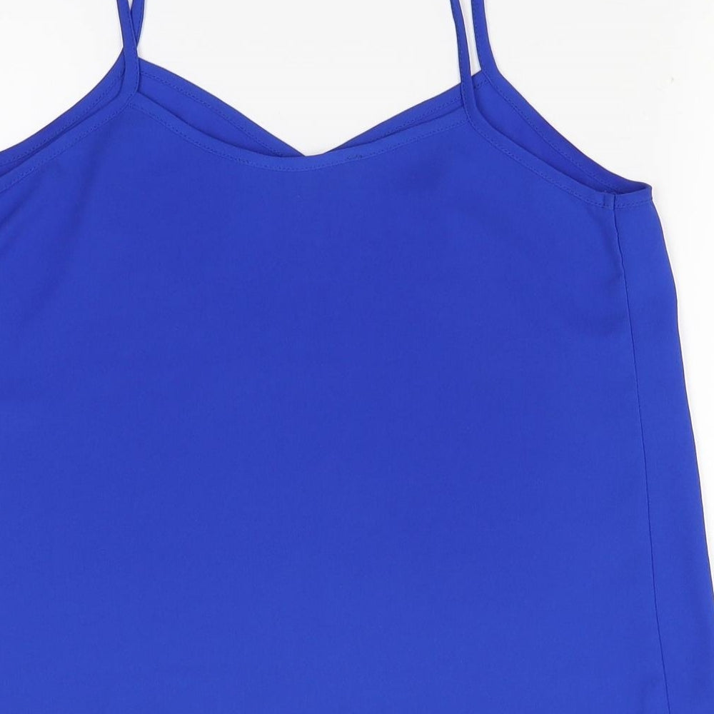 Topshop Womens Blue   Camisole Blouse Size 6