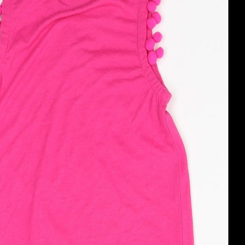 Matalan Girls Pink   Basic Tank Size 5 Years