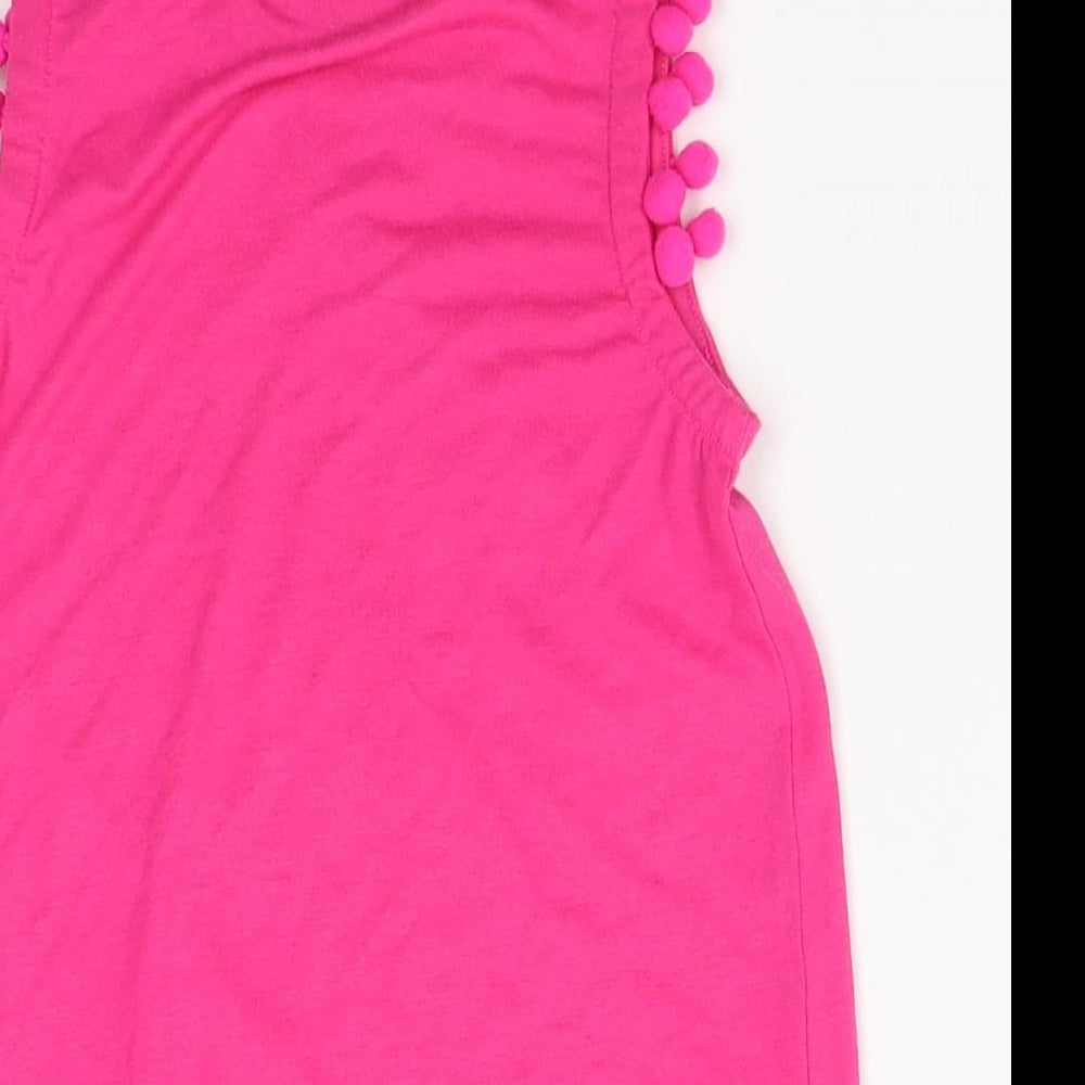 Matalan Girls Pink   Basic Tank Size 5 Years