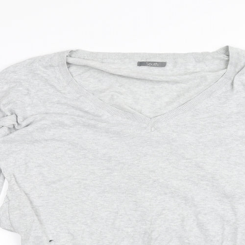South Womens Grey   Basic T-Shirt Size 10