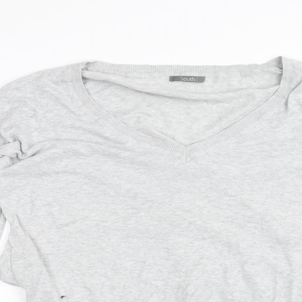 South Womens Grey   Basic T-Shirt Size 10
