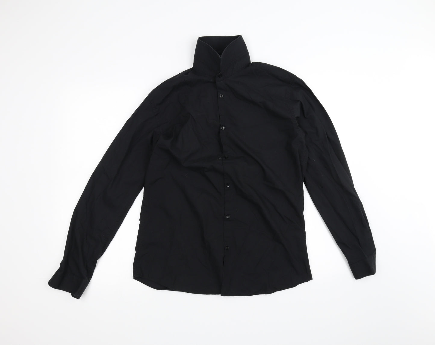 Primark Mens Black    Dress Shirt Size 16