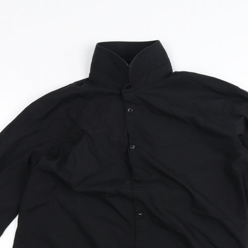 Primark Mens Black    Dress Shirt Size 16