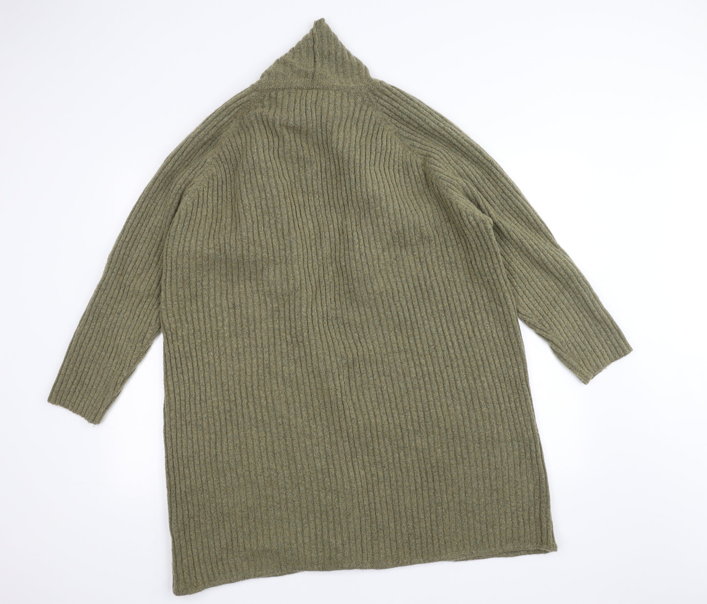 Ann Harvey Womens Green  Knit Cardigan Jumper Size 22