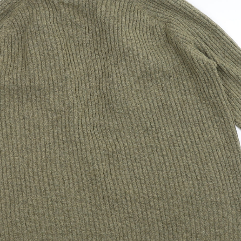 Ann Harvey Womens Green  Knit Cardigan Jumper Size 22