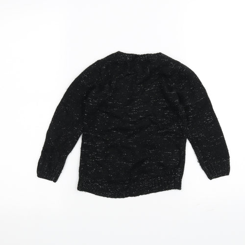 Disney Girls Black   Pullover Jumper Size 3-4 Years  - Disney