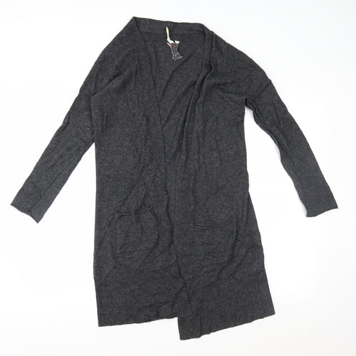 Preworn Womens Grey   Wrap Jumper Size 10