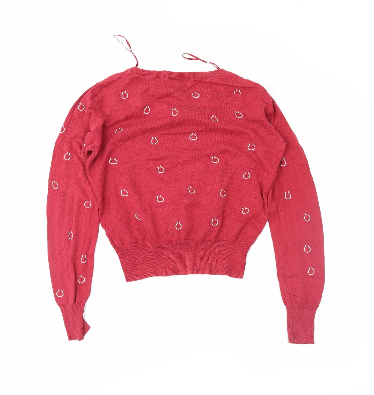 newlook Womens Red   Pullover Jumper Size 14