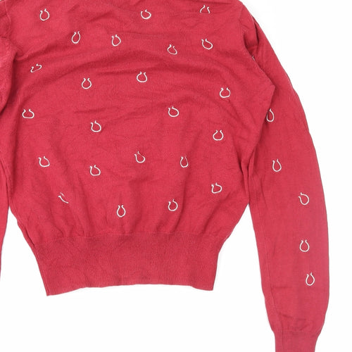newlook Womens Red   Pullover Jumper Size 14