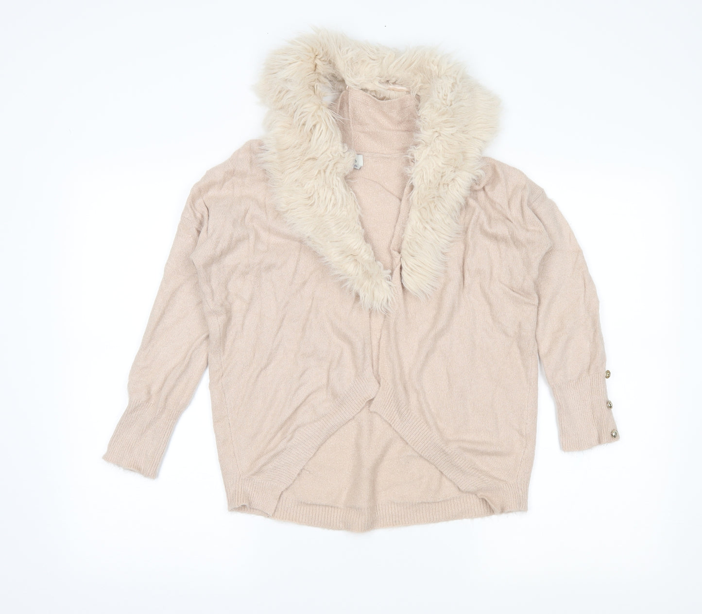 River Island Girls Pink   Wrap Jumper Size 9-10 Years