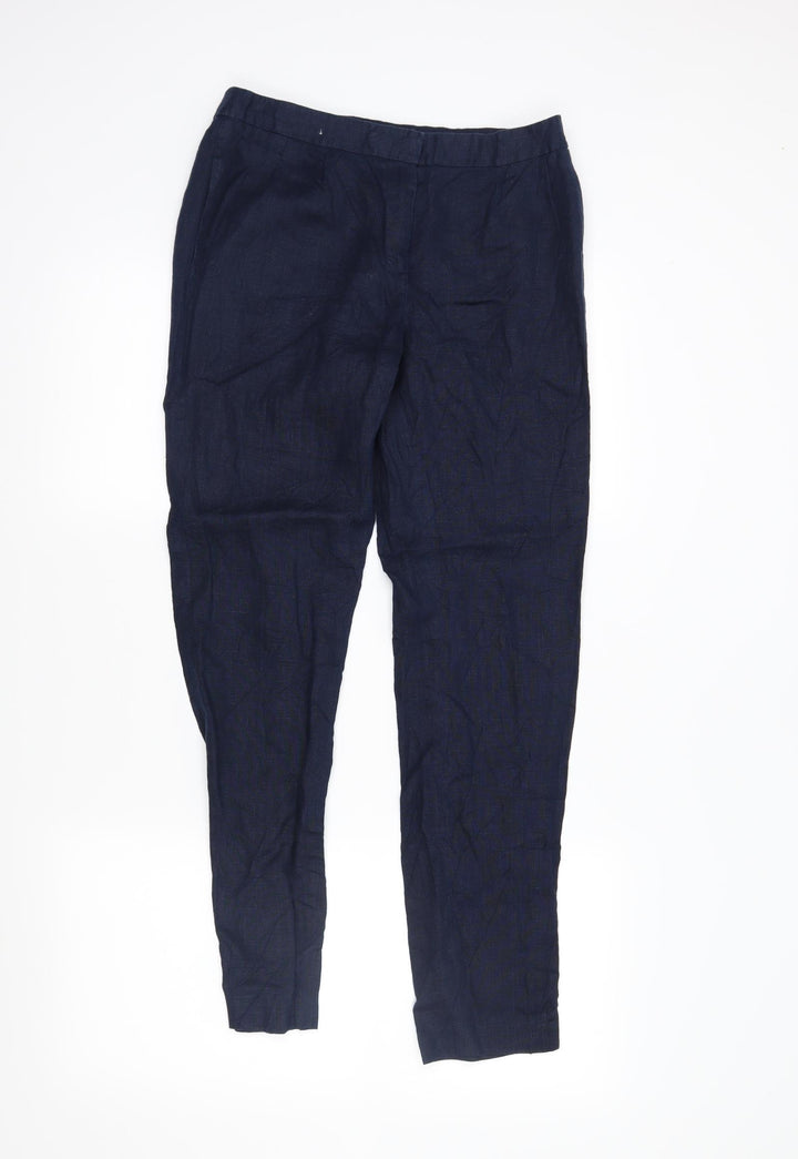 NEXT Womens Blue   Trousers  Size 8 L28 in
