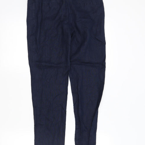 NEXT Womens Blue   Trousers  Size 8 L28 in