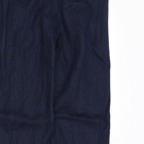 NEXT Womens Blue   Trousers  Size 8 L28 in