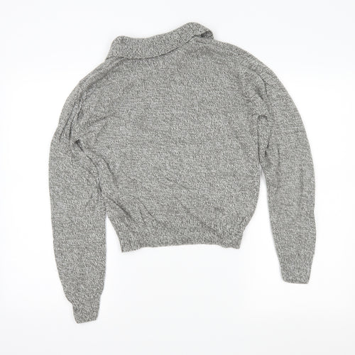 Damart Womens Grey   Henley Jumper Size 8