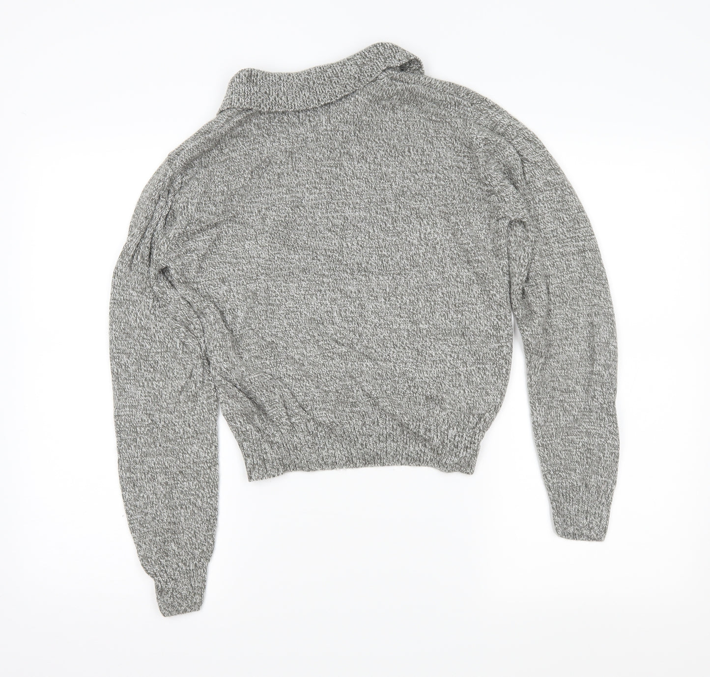 Damart Womens Grey   Henley Jumper Size 8