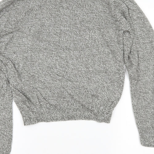 Damart Womens Grey   Henley Jumper Size 8