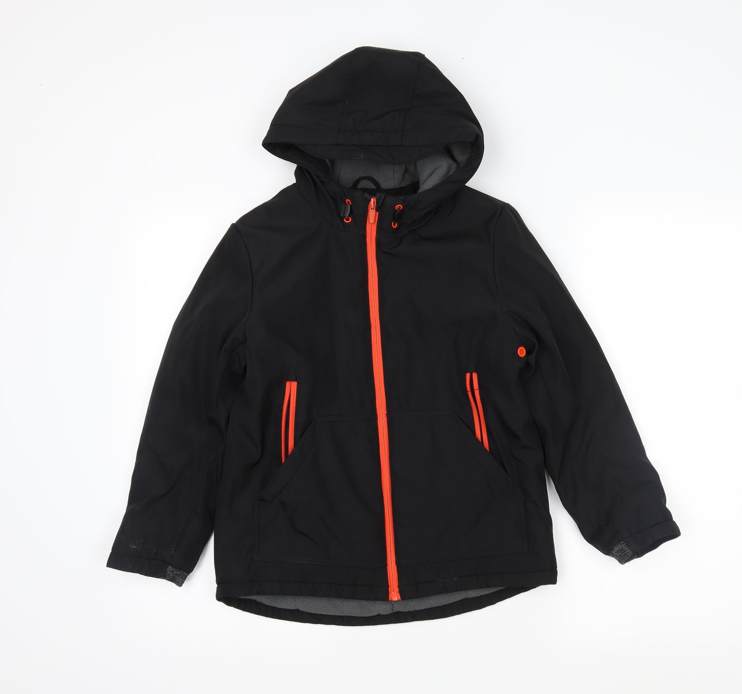 george  Boys Black   Rain Coat Coat Size 8-9 Years