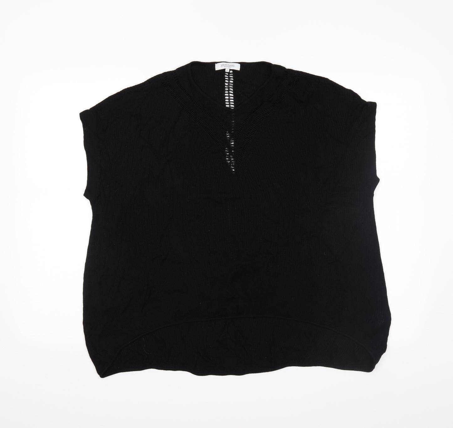 GREAT PLAINS  Womens Black   Tunic Jumper Size M