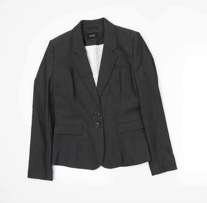 NEXT Womens Grey Jacket Blazer Size 10