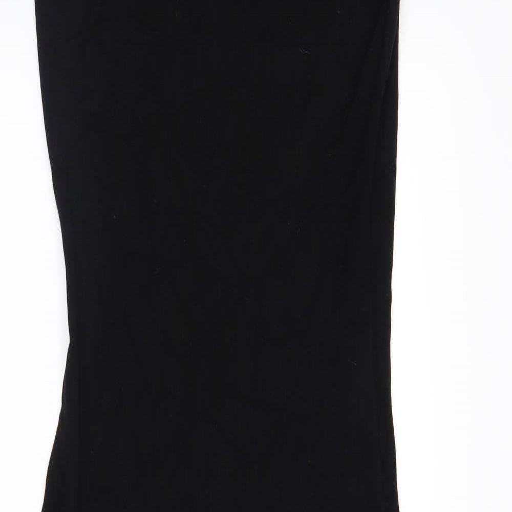 Warehouse Womens Black   Maxi  Size 10