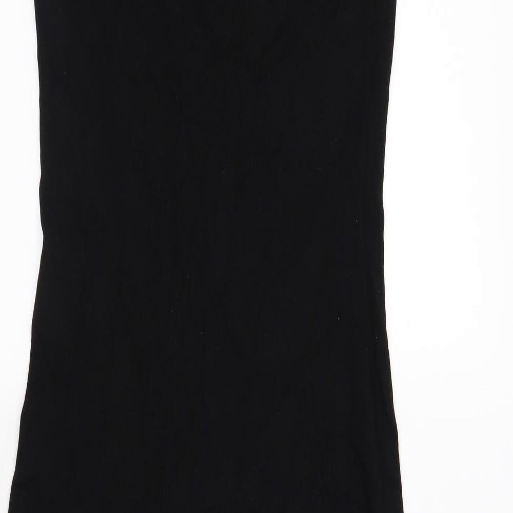 Warehouse Womens Black   Maxi  Size 10