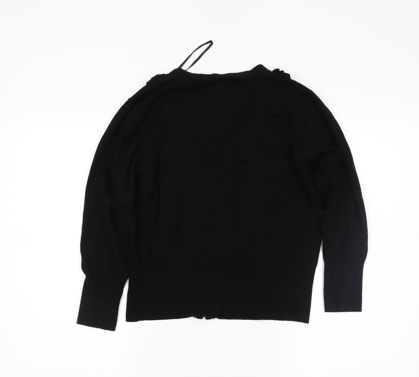 Star Womens Black   Cardigan Jumper Size 14